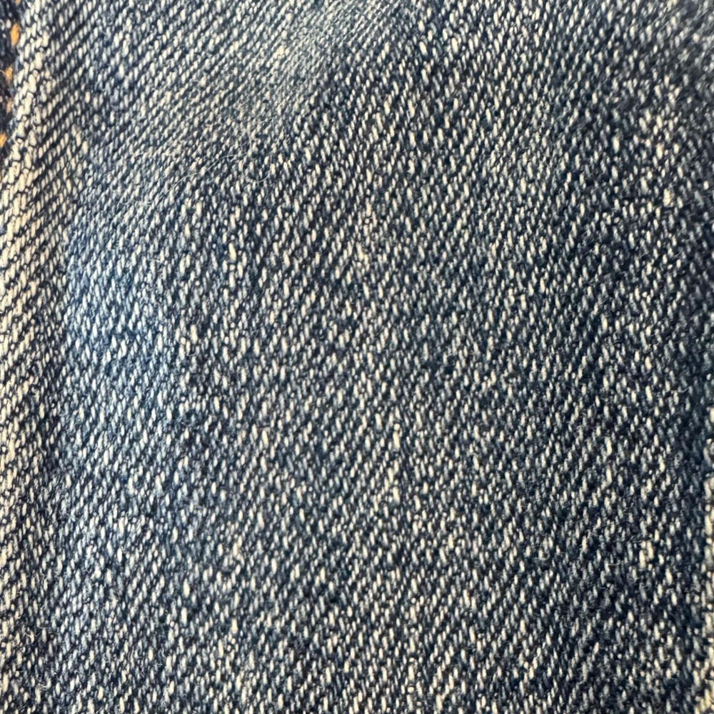 Talbots Classic Denim Jacket Dark Wash Button Front Cotton Stretch Size S - Picture 8 of 9